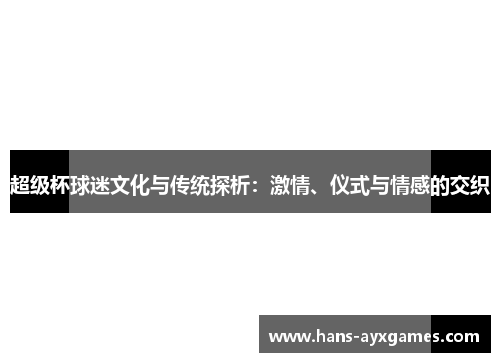 超级杯球迷文化与传统探析:激情、仪式与情感的交织 超级杯球迷文化与传统探析:激情、仪式与情感的交织