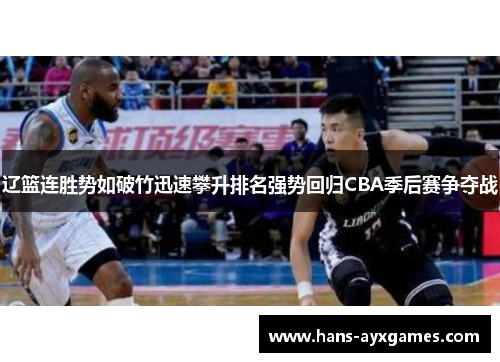 辽篮连胜势如破竹迅速攀升排名强势回归CBA季后赛争夺战